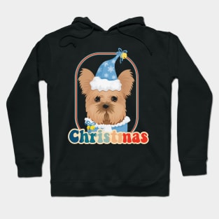 Merry Christmas My Best Friend Dog | Yorkshire Terriers Hoodie